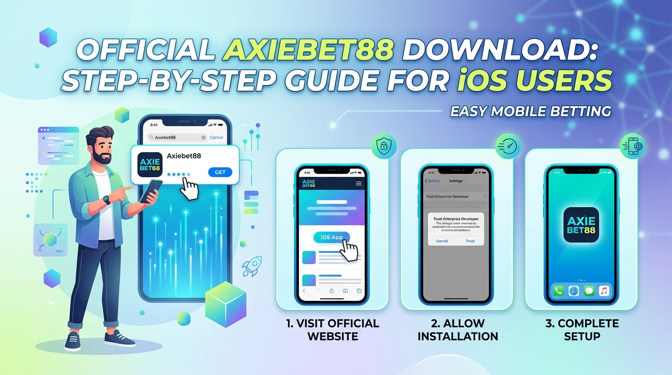Official Axiebet88 Download: Step-by-Step Guide for iOS Users