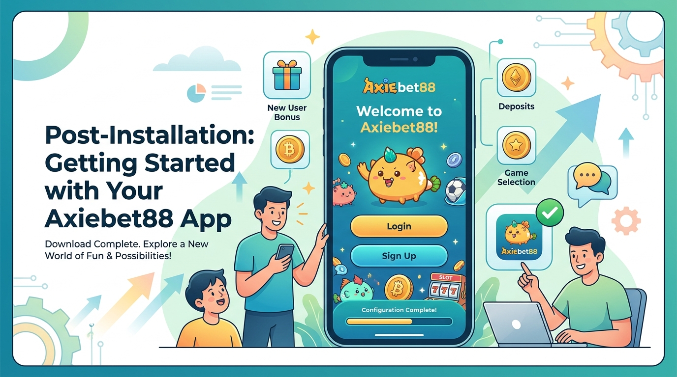 Post-Installation: Getting Started with Your Axiebet88 App
