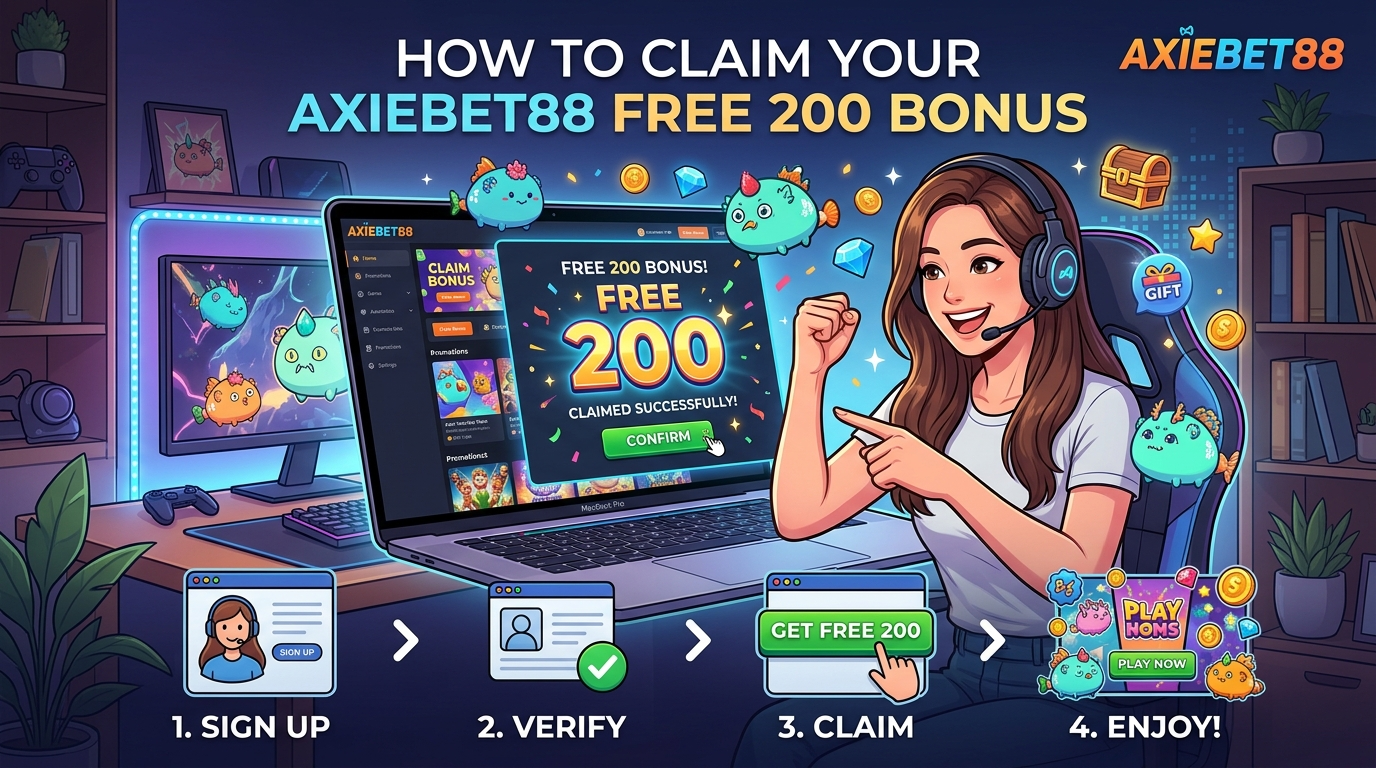 How to Claim Your Axiebet88 Free 200 Bonus