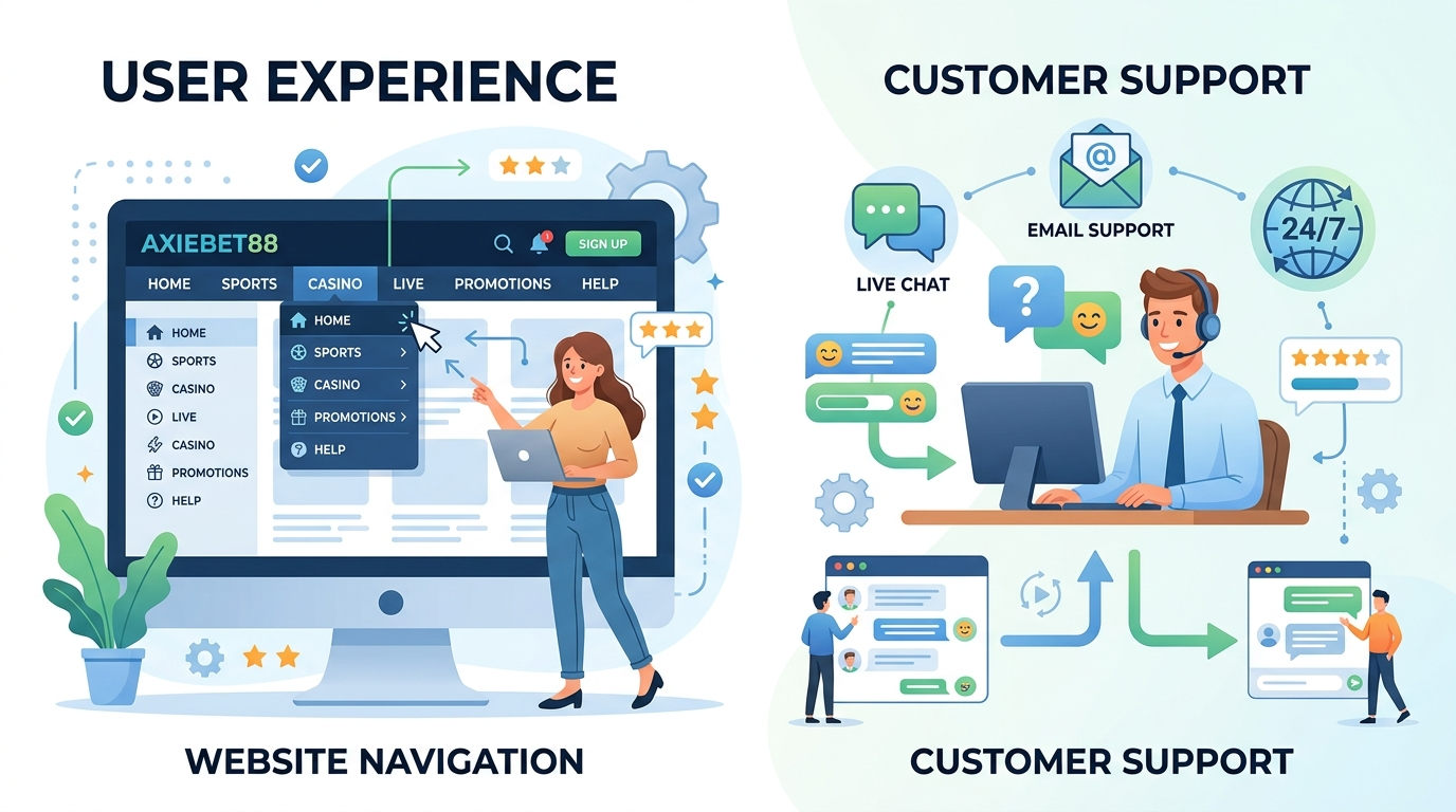 User Experience: Website Navigation and Customer Support