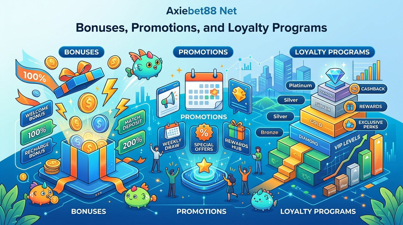 Bonuses, Promotions, and Loyalty Programs at Axiebet88 Net