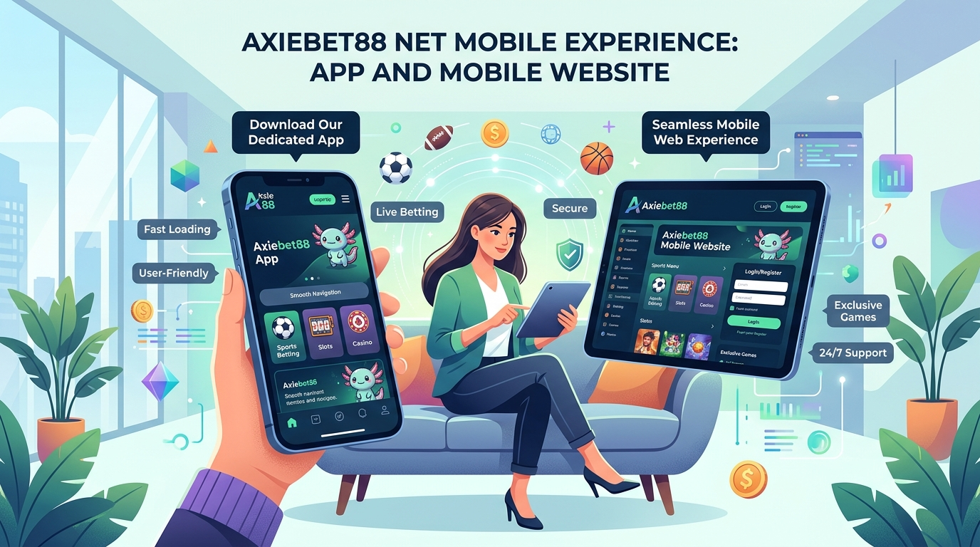 Axiebet88 Net Mobile Experience: App and Mobile Website