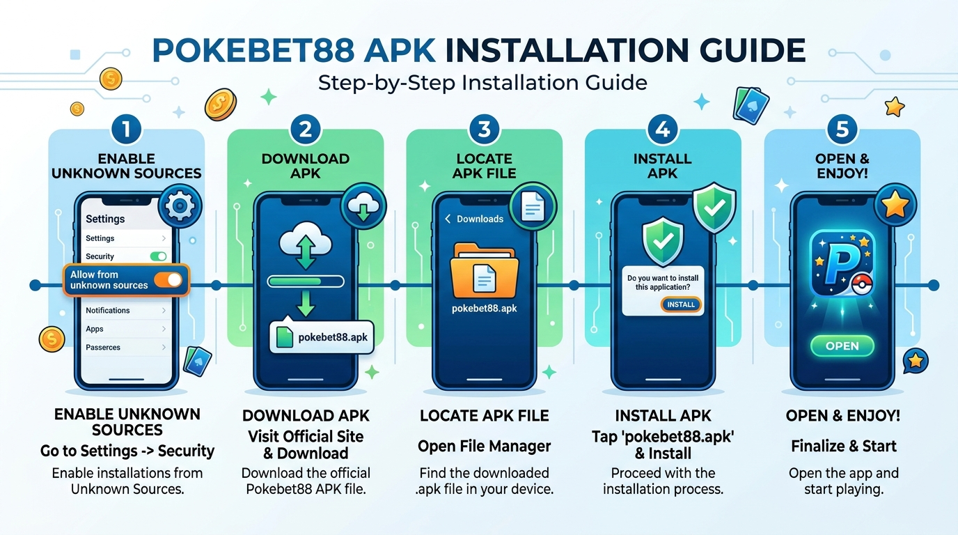 Step-by-Step Installation Guide for PokeBet88 APK Download