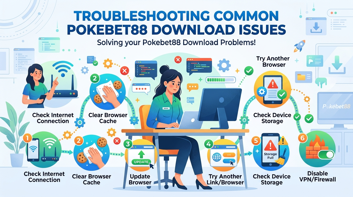 Troubleshooting Common Pokebet88 Download Issues