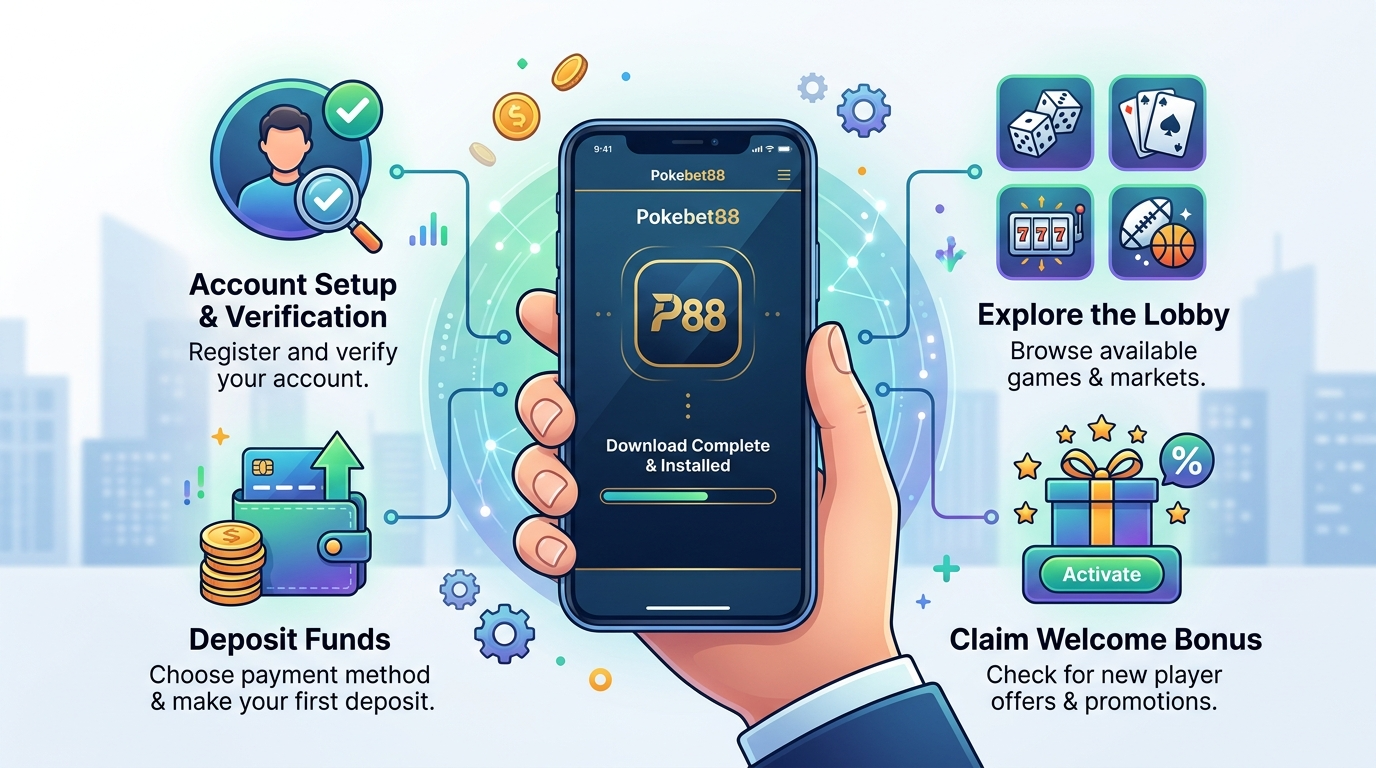 First Steps After Installing Pokebet88