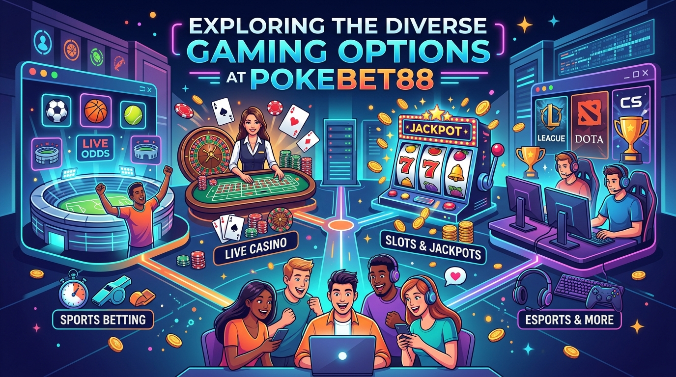 Exploring the Diverse Gaming Options at Pokebet88