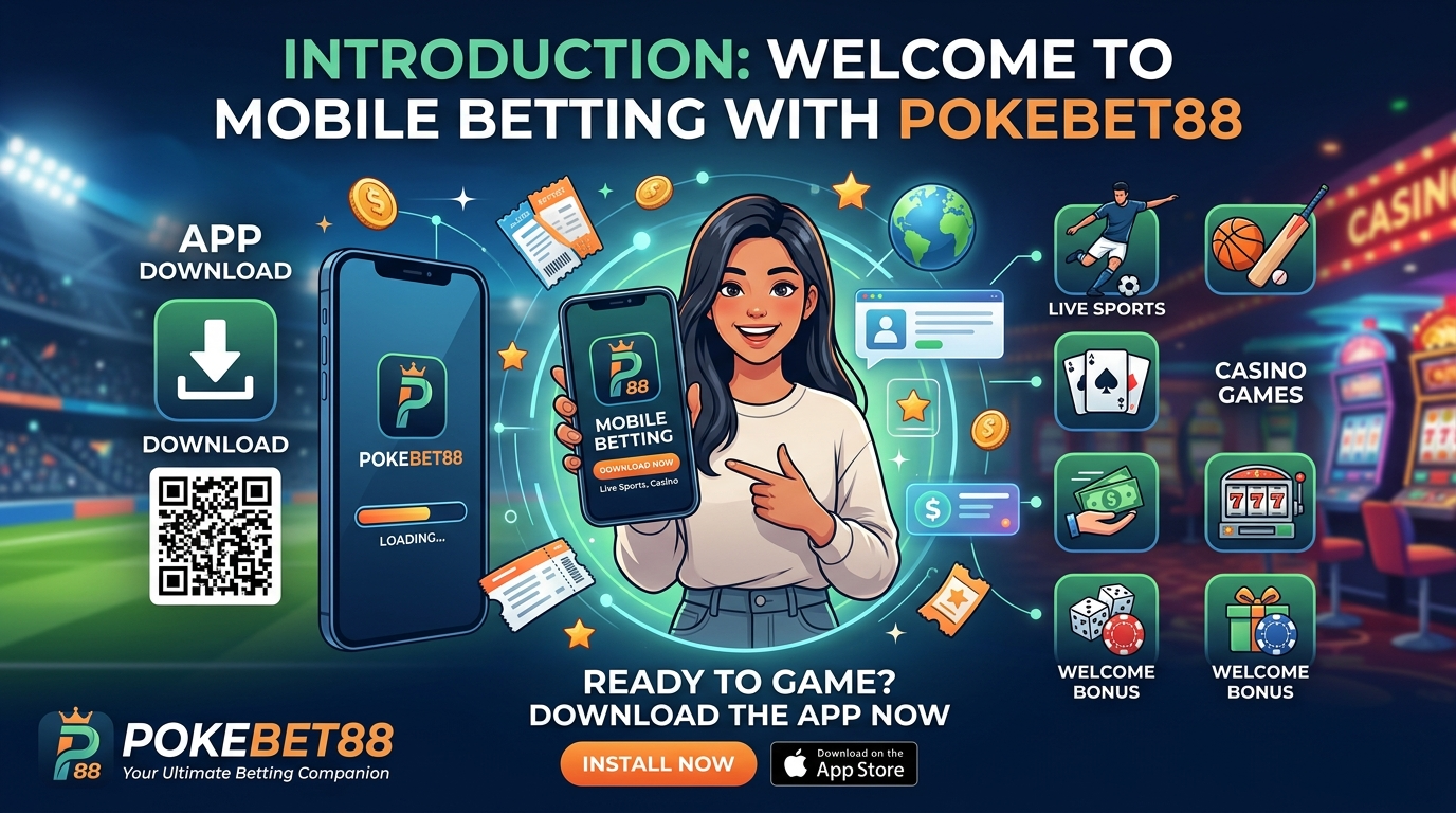 Pokebet88 app download for mobile betting