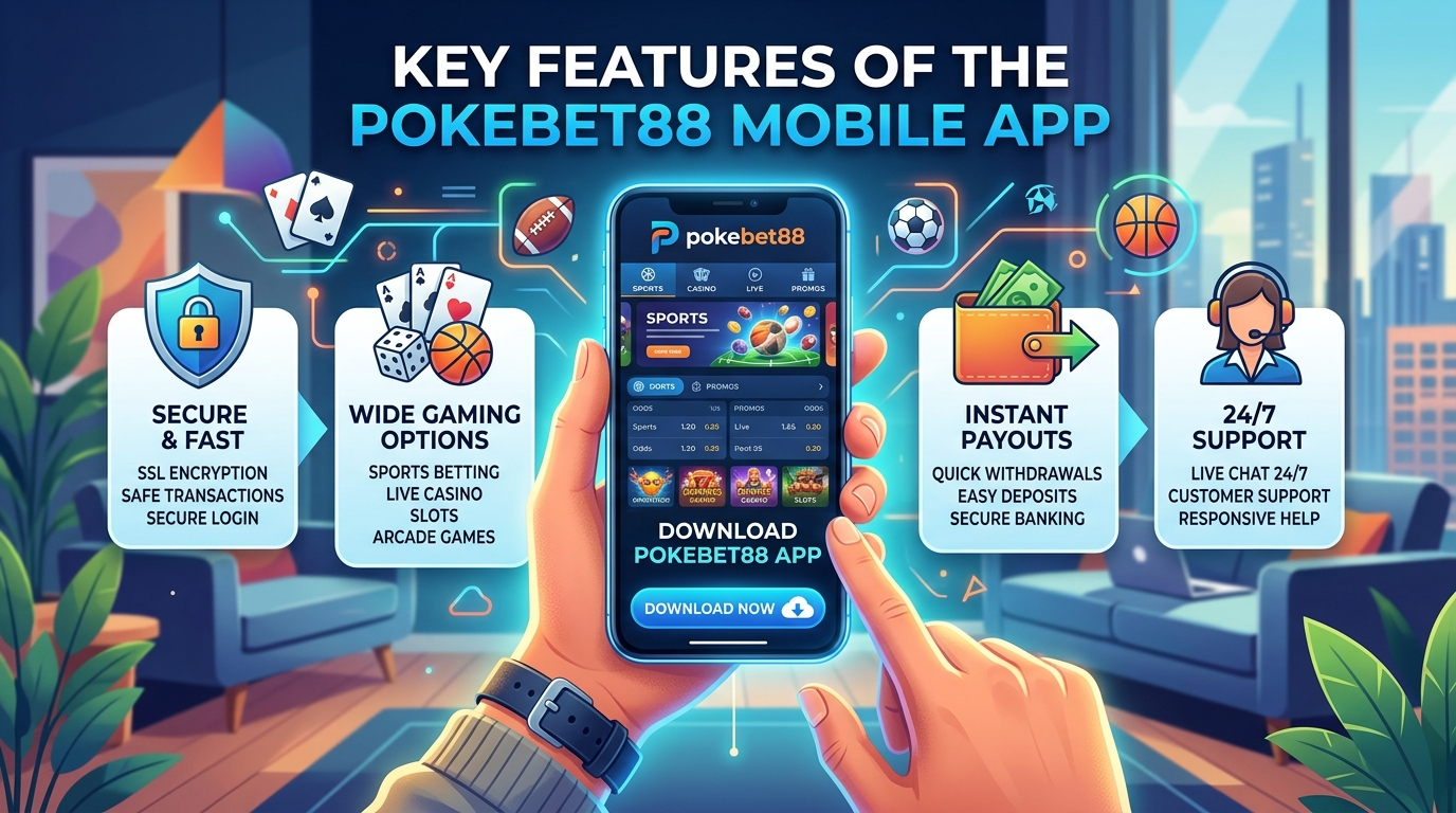 Key Features of the Pokebet88 Mobile App
