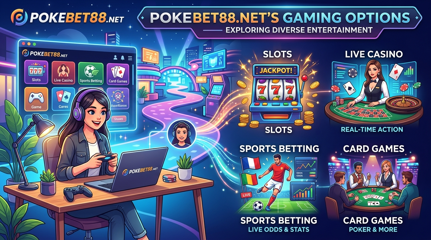 Exploring Pokebet88.net's Gaming Options